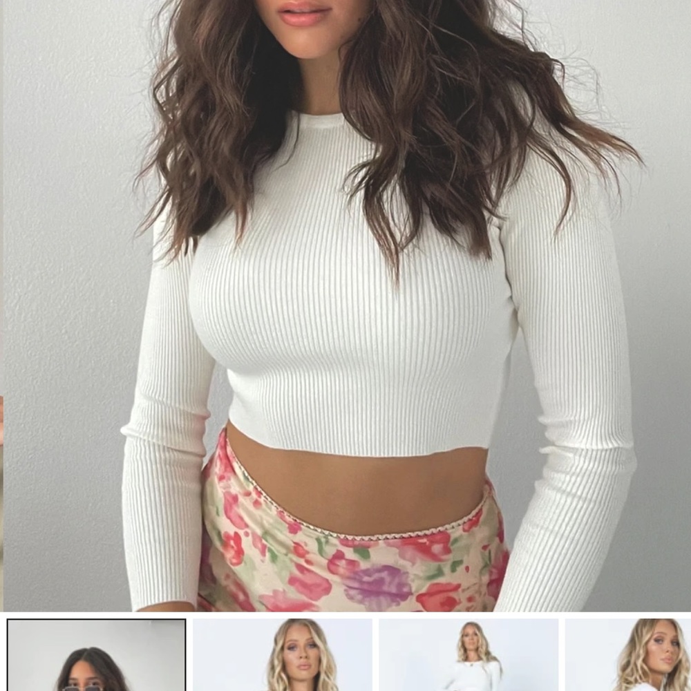 White Princess Polly top